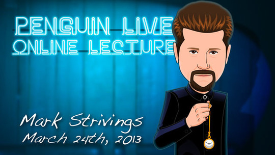 2013 Mark Strivings Penguin Live Online Lecture 企鹅在线讲座