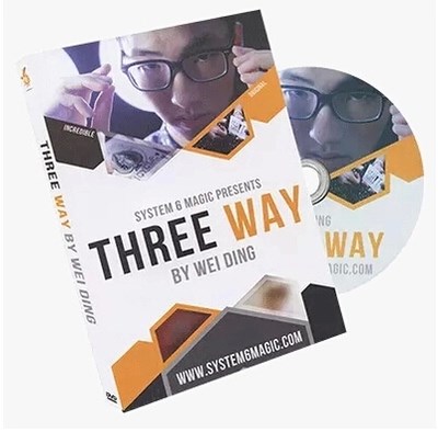 2014 重磅纸牌手法教学 Three Way by Wei Ding & system 6