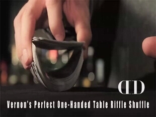 2014 单手洗牌 Vernon One-Hand Table Shuffle by Dan and Dave