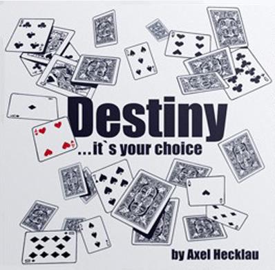 2015 扑克心灵魔术 Destiny It's Your Choice by Axel Hecklau