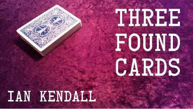 2016纸牌魔术Three_Found_Cards_by_Ian_Kendall