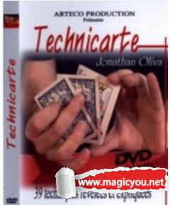 纸牌手法魔术_Jonathan_Oliva_-_Technicarte 图1